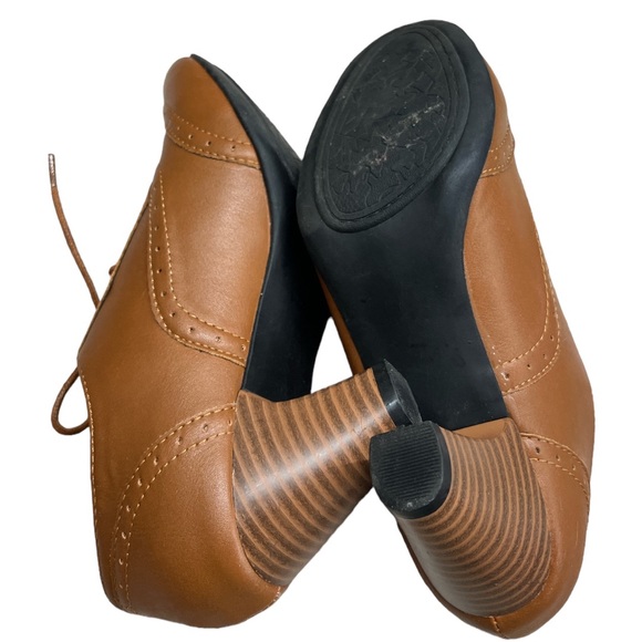 Sz 7.5 Amany Refresh Lace Up Wingtips Oxfords - Picture 5 of 5